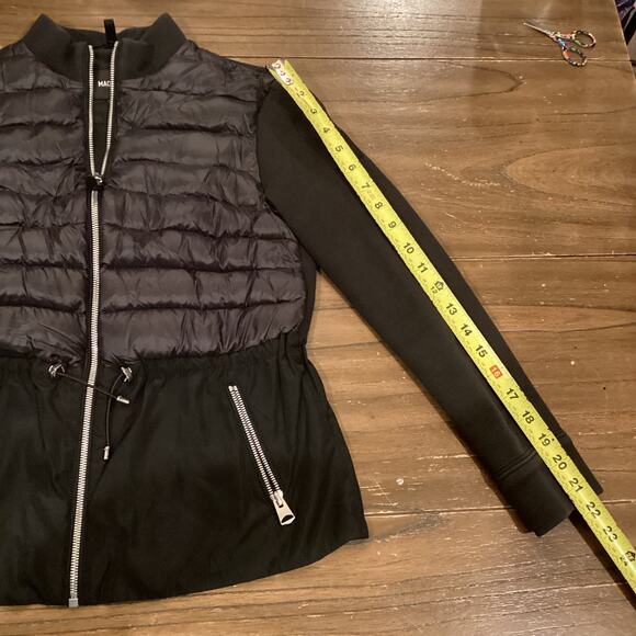 Revolve Mackage Joyce-Z puffer black Coat jacket xs - Picture 5 of 12